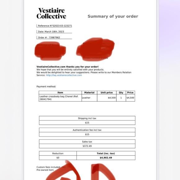 CC Filigree Leather Handbag, burgundy color. - Picture 15 of 15